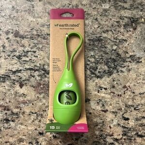 Earth Rated Leash Poop Bag Dispensers 2.0 With 15 Free Bags